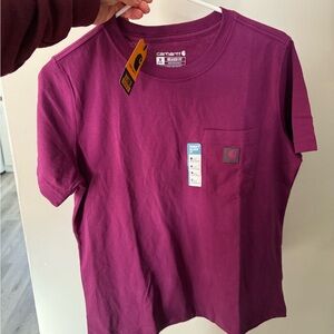 Carhartt Rich Purple Pocket Tee